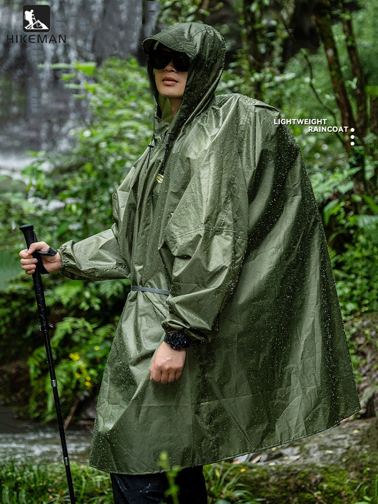 Rain Cover Backpack - Impermeable ultraligero con cremallera, 210T poliéster,