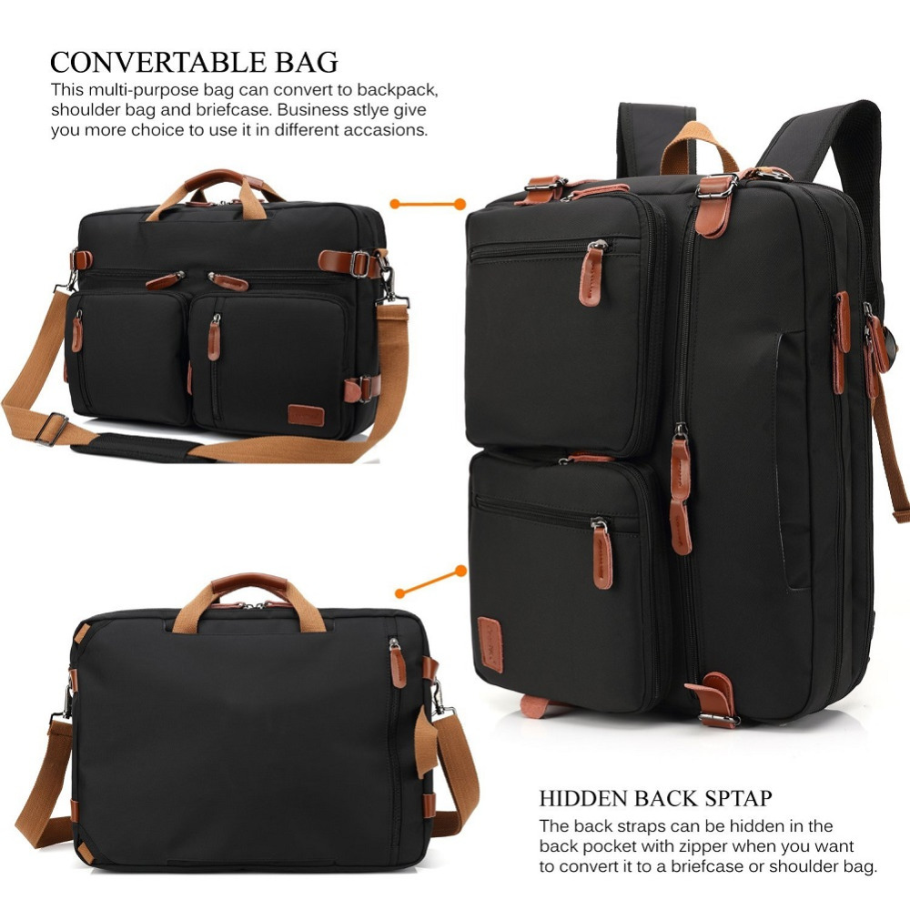 Mochila Convertible 3 en 1 par - Laptop Backpack 15.6 reseña y precio