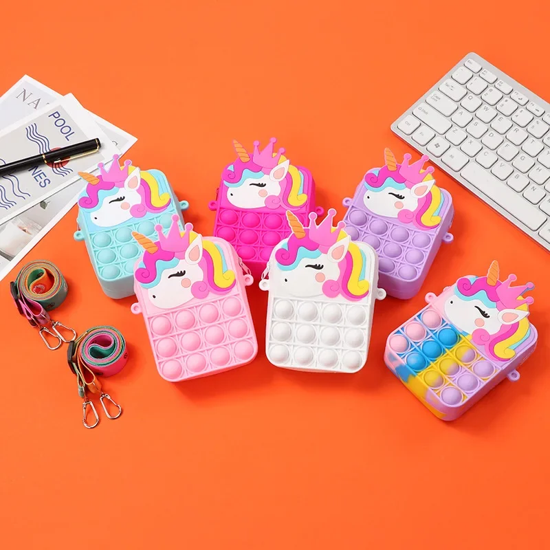 Monedero mágico de unicornio q - Mini Backpack Purse reseña y precio